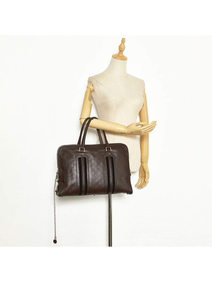 Guccissima Leather Business Bag