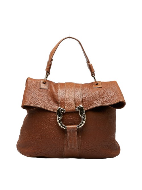 Leather Leoni Top Handle Bag