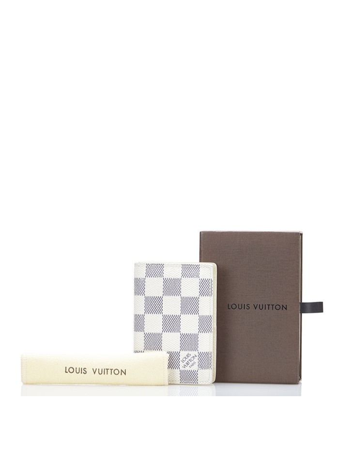 Damier Azur Passport Holder