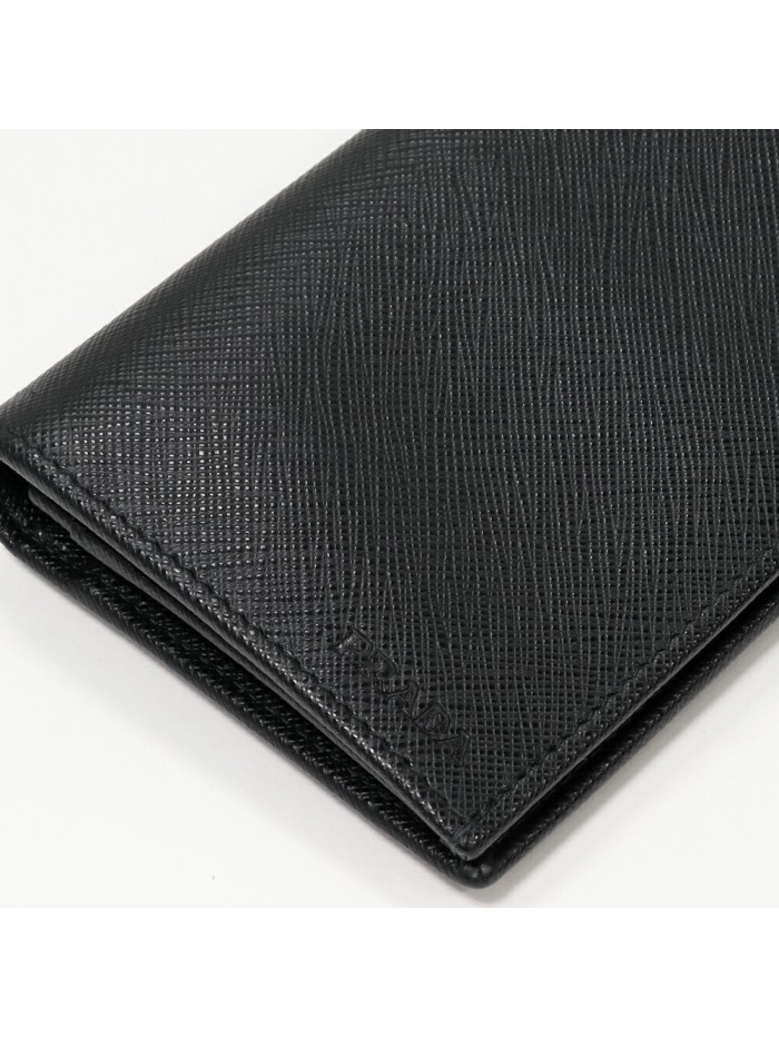 Saffiano Leather Long Wallet
