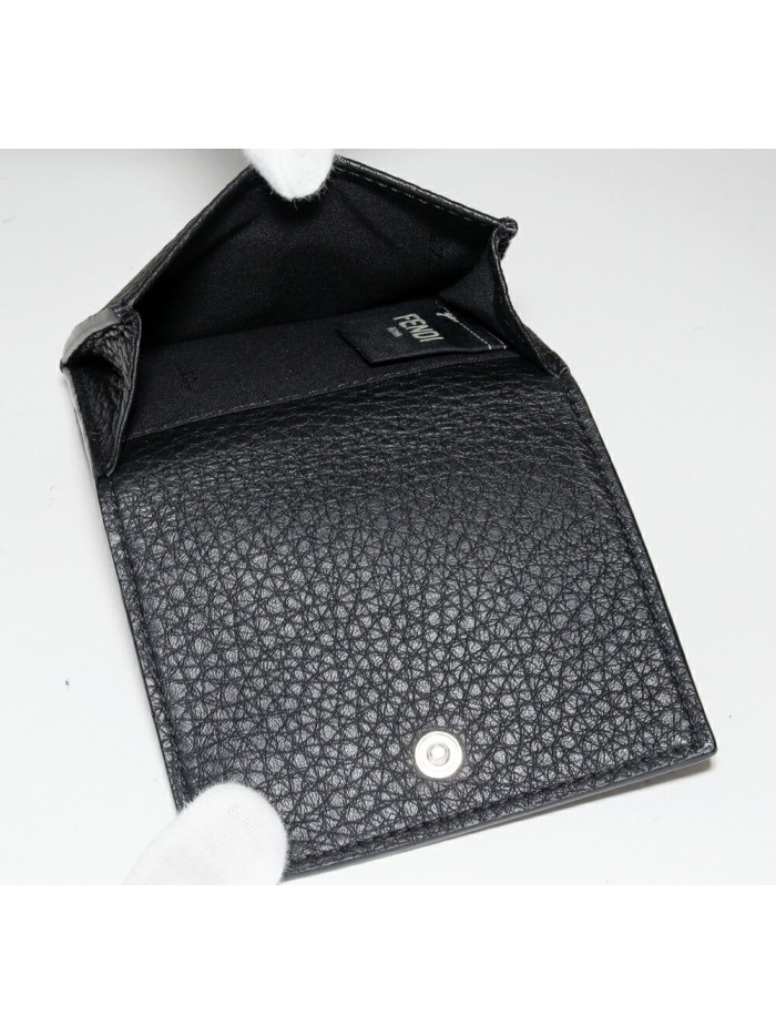 Leather Trifold Compact Wallet