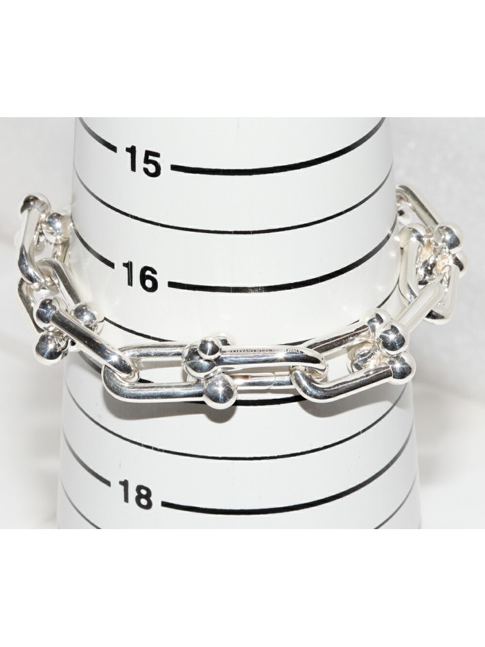 Silver Hardwear Large Link  Bracelet