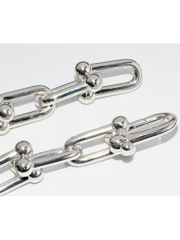 Silver Hardwear Large Link  Bracelet