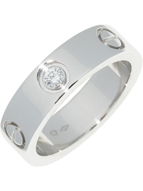 Platinum Diamond Love Ring
