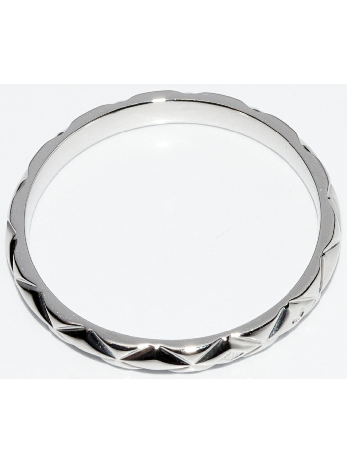 Platinum Matelasse Ring