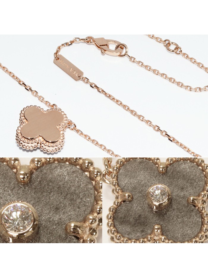 18K Vintage Alhambra Pendant Necklace