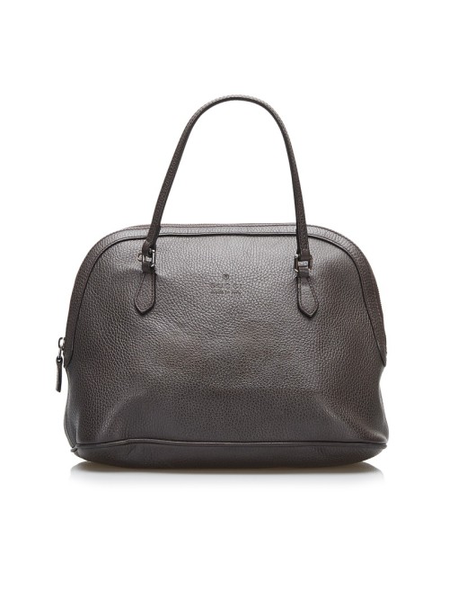 Dome Leather Handbag