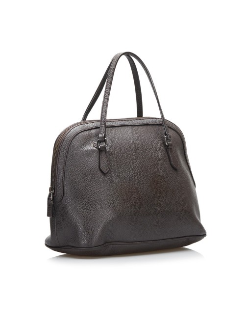 Dome Leather Handbag