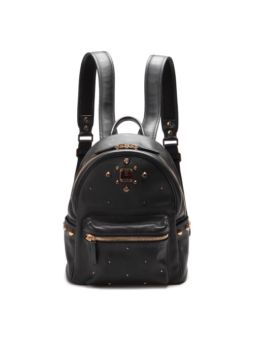 Studded Leather Backpack