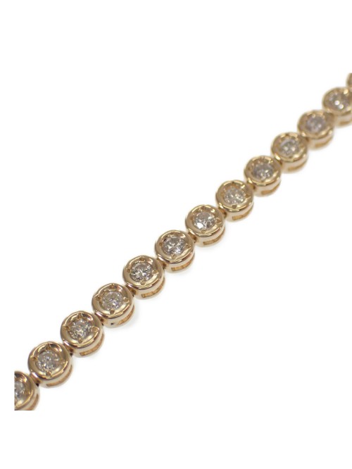 18k Gold Diamond Tennis Bracelet