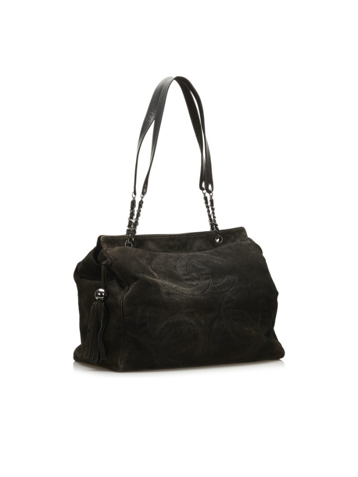 Suede Tripled CC Tote