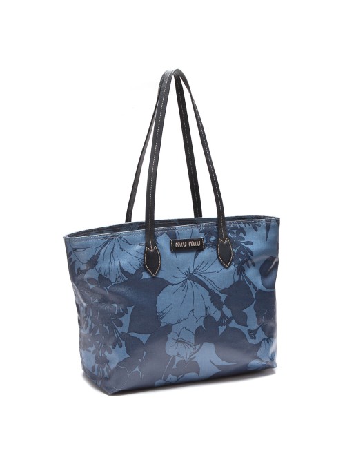 Floral Print Tote Bag