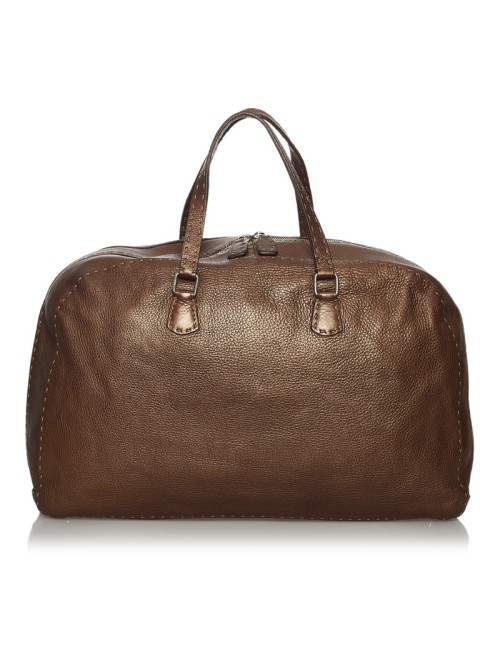 Selleria Leather Boston Bag