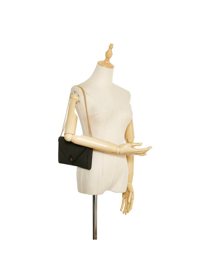 Honeycomb Canvas Chain Shoulder Bag