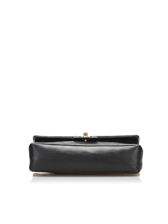 Classic Chevron Medium Double Flap Bag