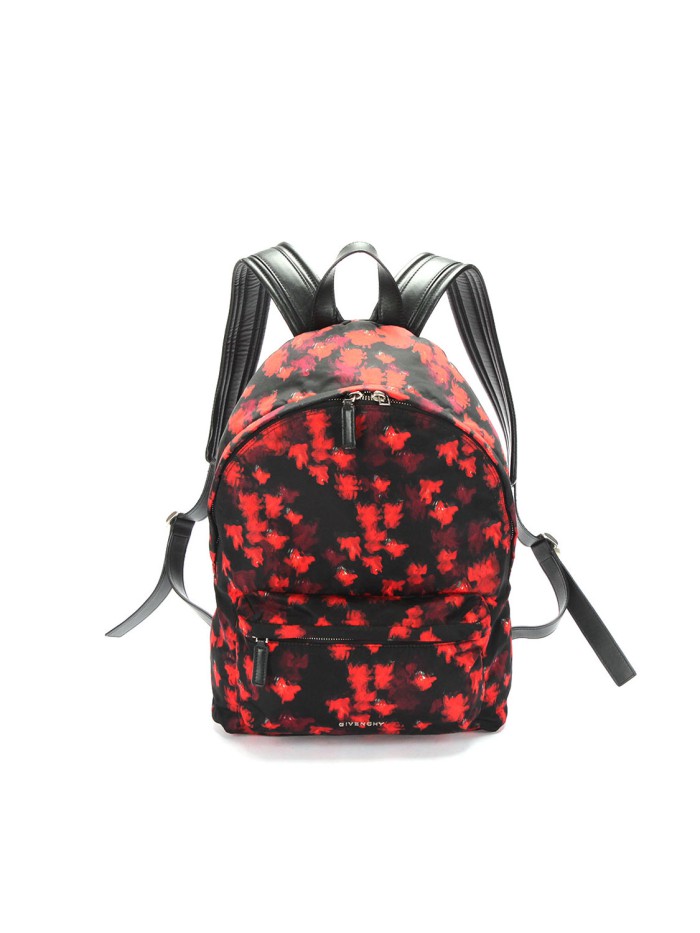 Printed Nylon Backpack