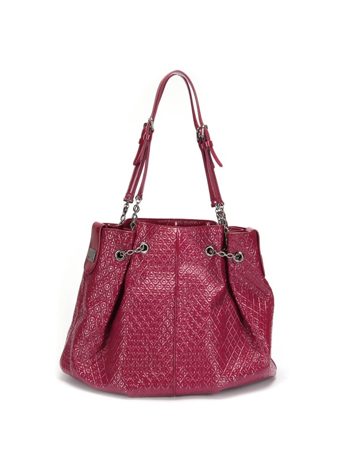 Patent Leather Embossed Bag