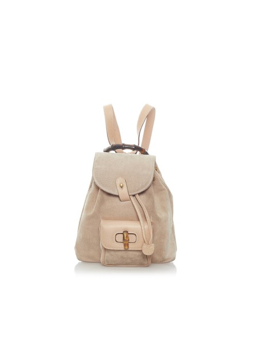 Bamboo Suede Backpack