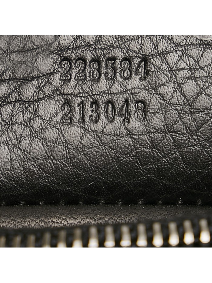 Icon Bit Leather Shoulder Bag