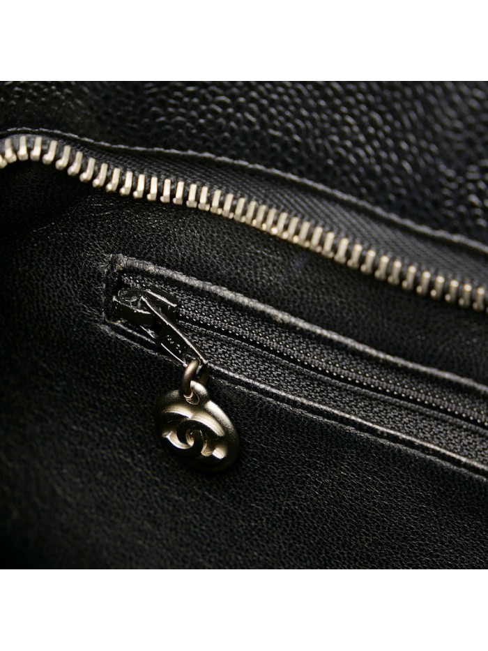 CC Caviar Medallion Tote