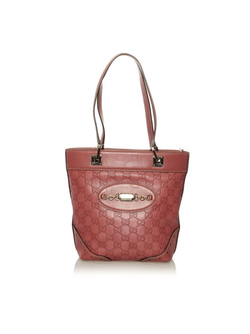 GG Signature Punch Tote Bag