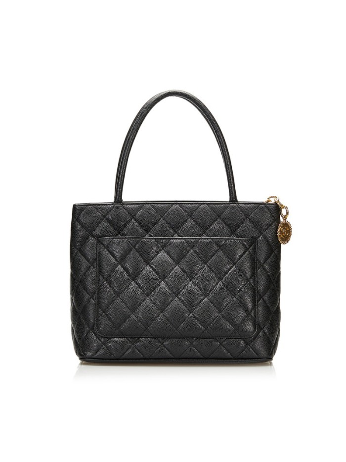 CC Caviar Medallion Tote