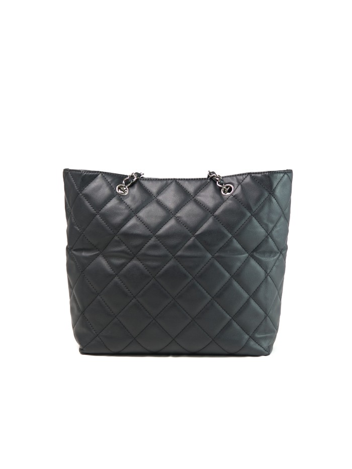 CC Quilted Leather In The Business Tote