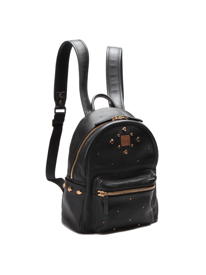 Studded Leather Backpack