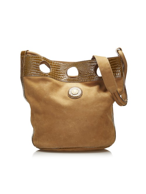 Leather Bucket Bag