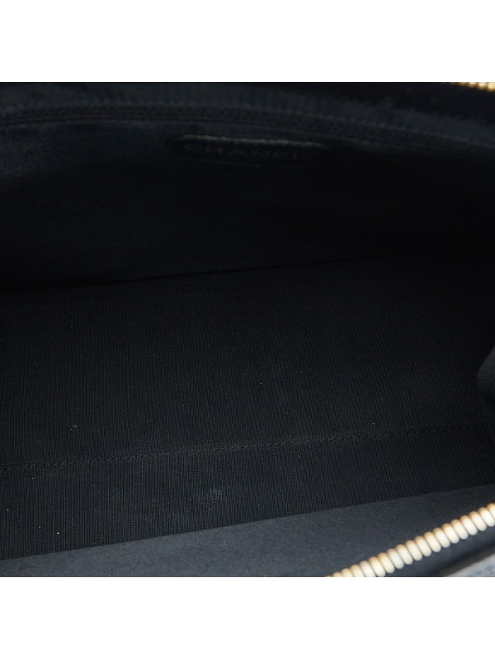 CC Caviar Zip Tote Bag