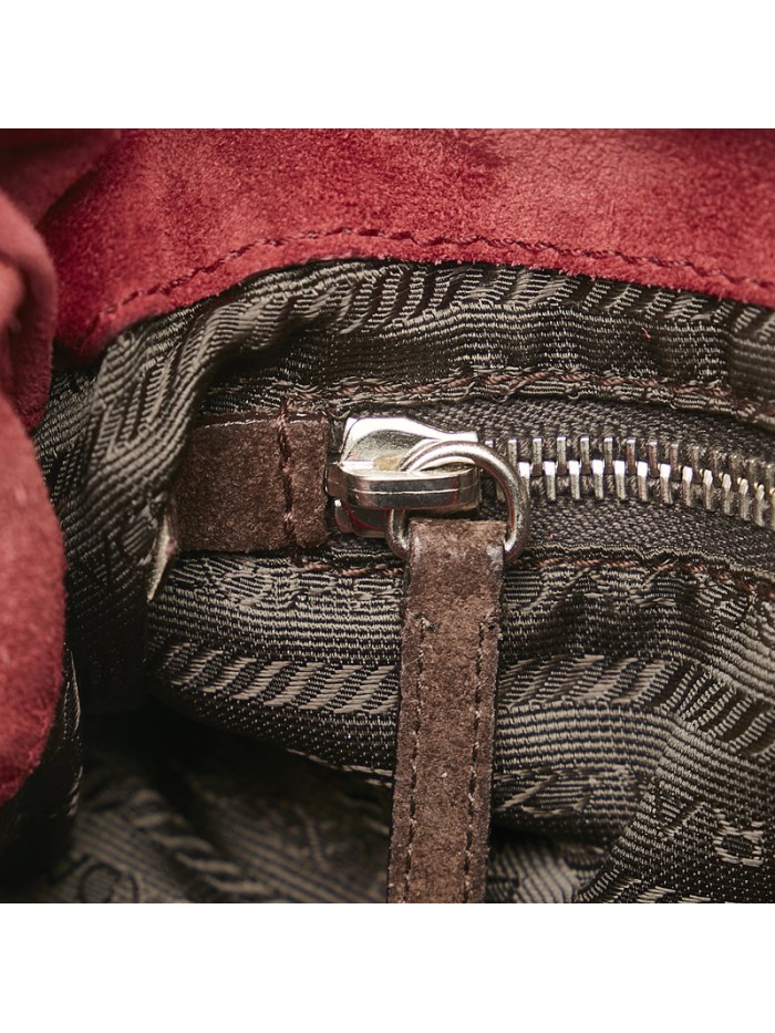 Suede Leather Shoulder Bag