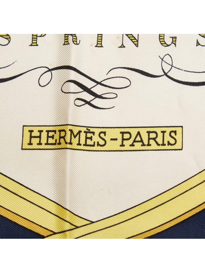 Carré Springs Silk Scarf