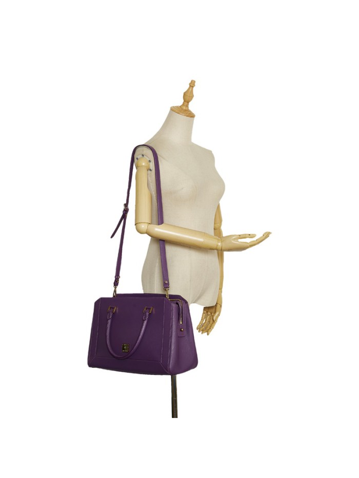 Nuovo Leather Satchel Bag