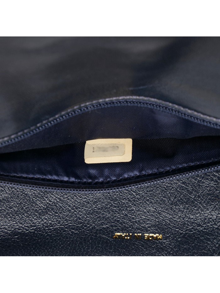 Quilted Leather Full Flap Shoulder Bag