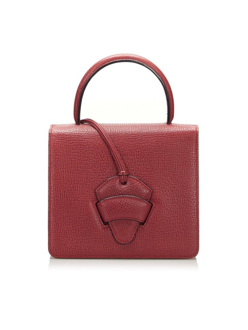 Textured Leather Barcelona Handbag