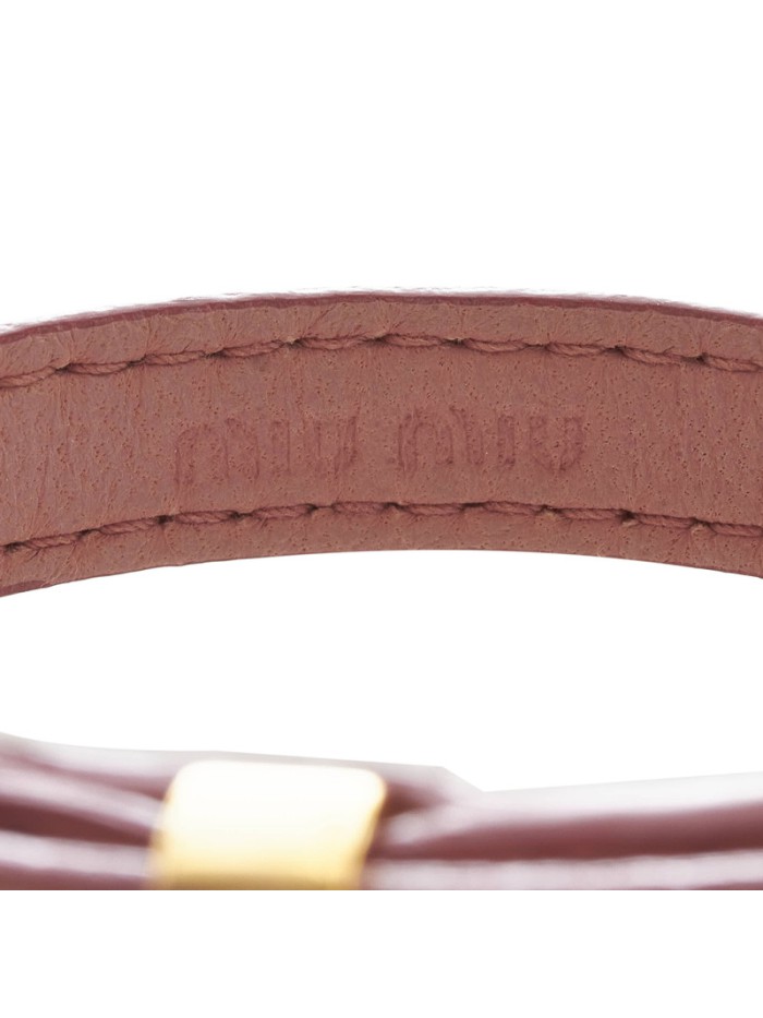 Madras Leather Bracelet
