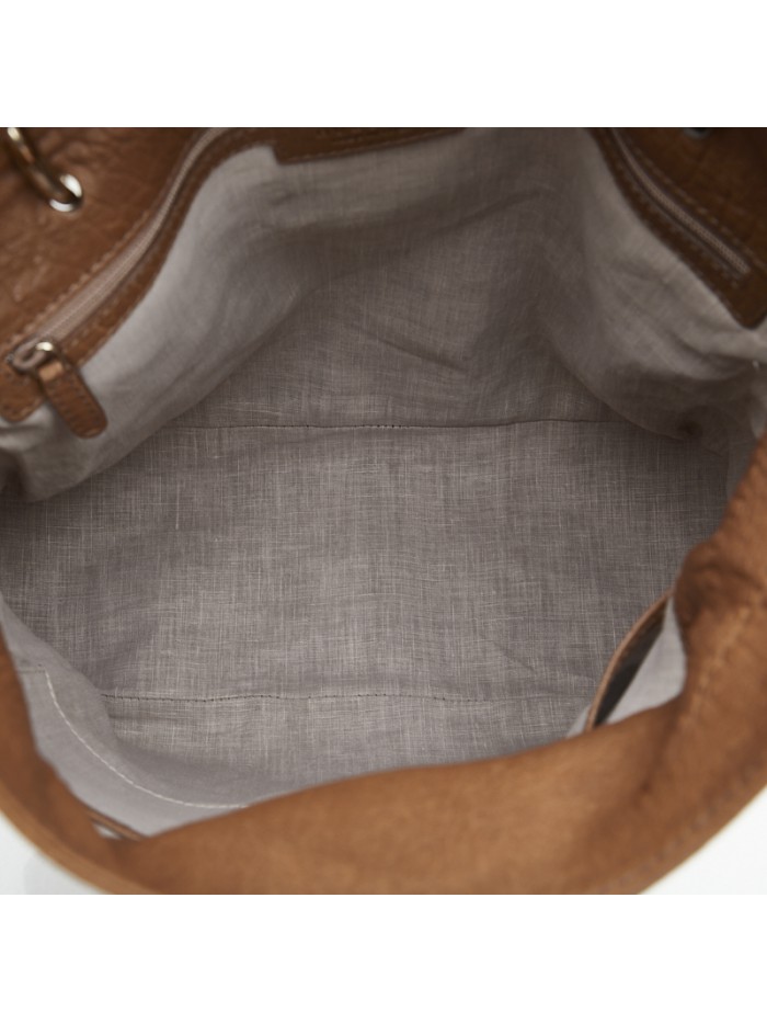 Leather Leoni Top Handle Bag