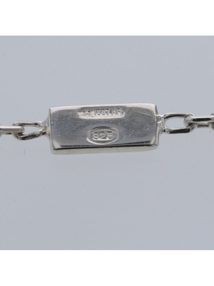 Horsebit G Topaz Pendant Necklace