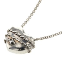 Heart & Arrow Wrapped Pendant Necklace