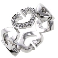 Diamond C Heart of Cartier Ring