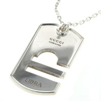 Libra Tag Pendant Necklace