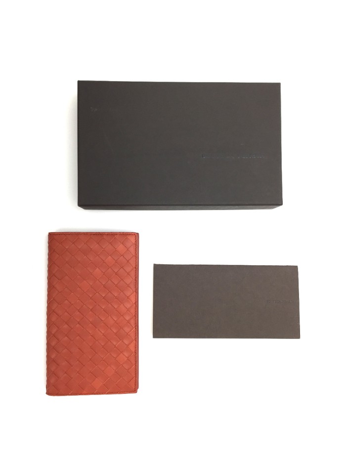 Intrecciato Leather Notebook Cover