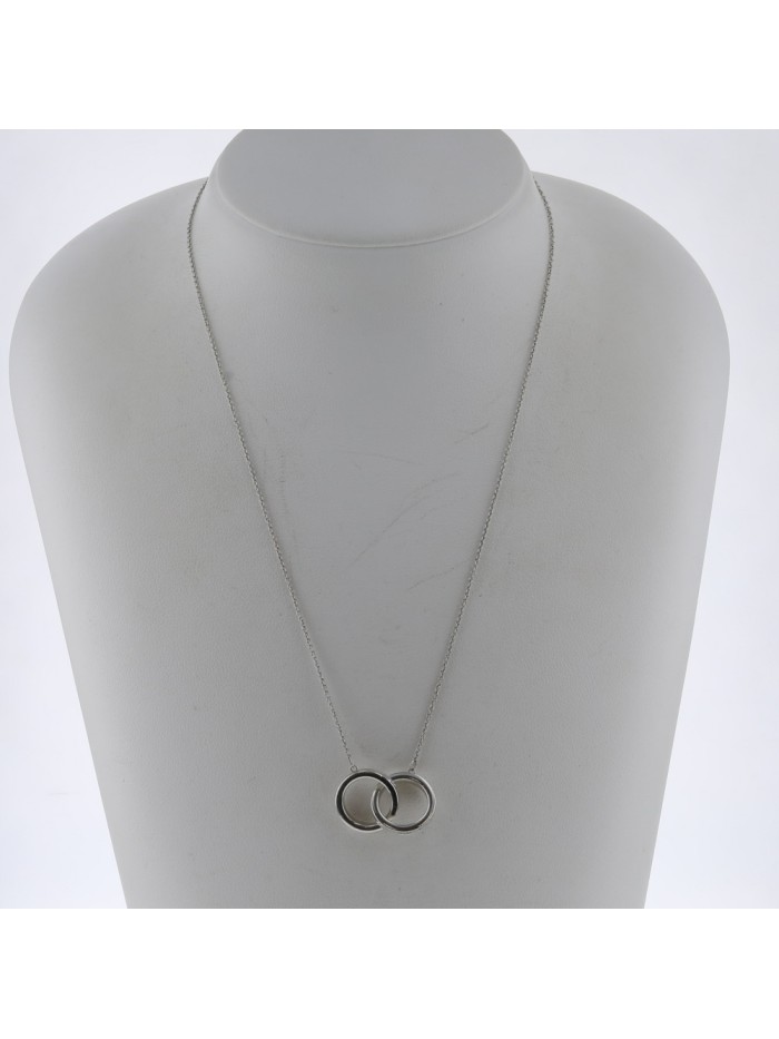 Interlocking Circles Pendant Necklace