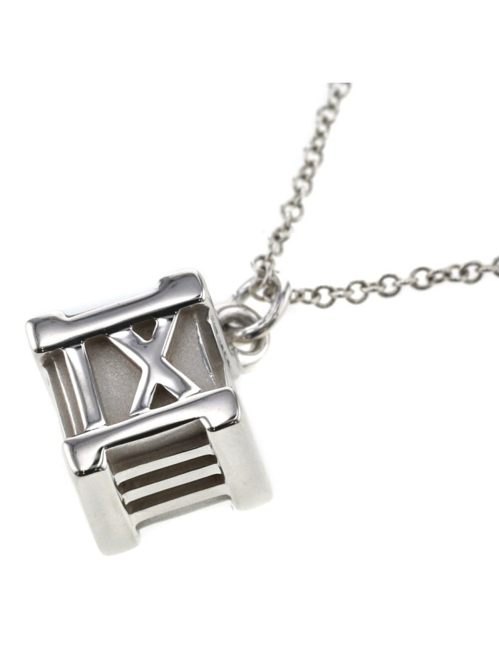 Atlas Cube Pendant Necklace