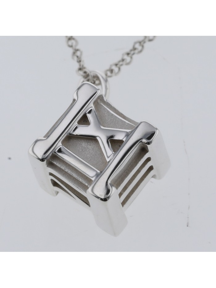 Atlas Cube Pendant Necklace