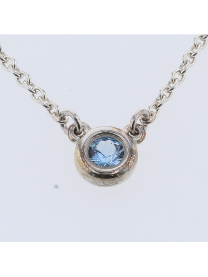 Color By The Yard Aquamarine Pendant