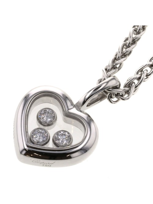 18K Happy Diamonds Icon Heart Pendant Necklace
