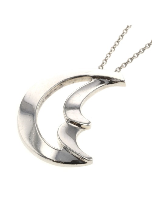 Crescent Moon Pendant Necklace