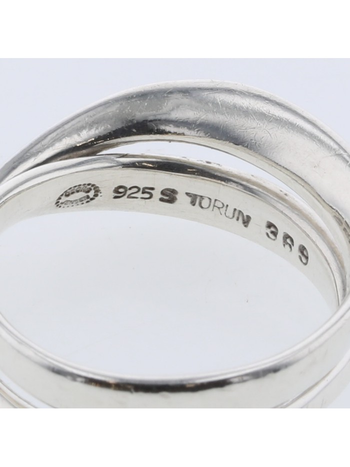 Silver Moebius Ring