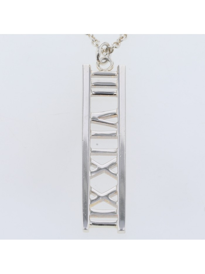 18K Atlas Bar Pendant Necklace